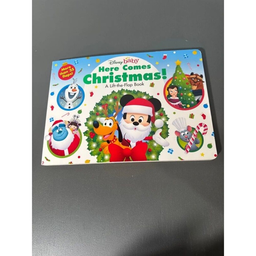 NWOT Disney baby here comes Christmas book